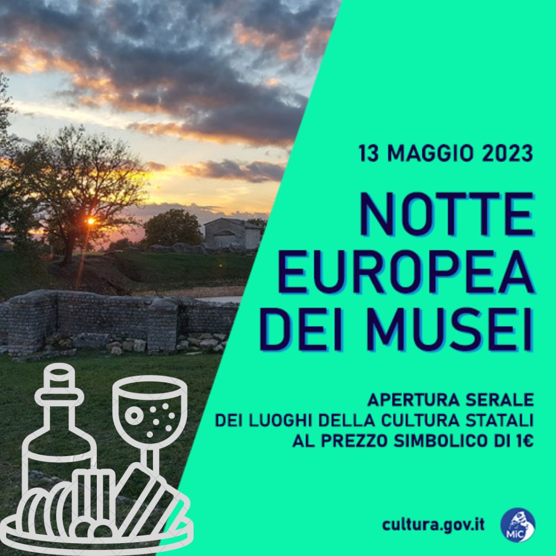Notte dei Musei 2023: apertura straordinaria ed eventi all’Area Archeologica di Carsulae